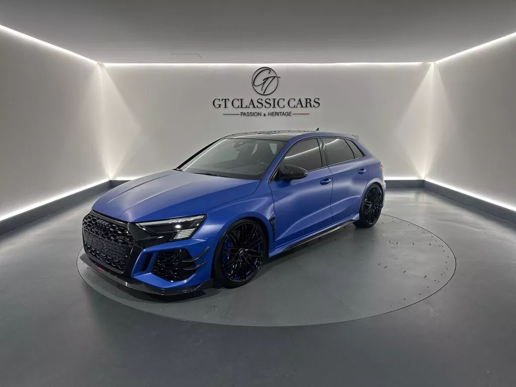 Vente occasion AUDI RS3 III SPORTBACK 2.5 TFSI 407 R-ABT - Prix : 149900€ - GT CLASSIC Cars Bueil