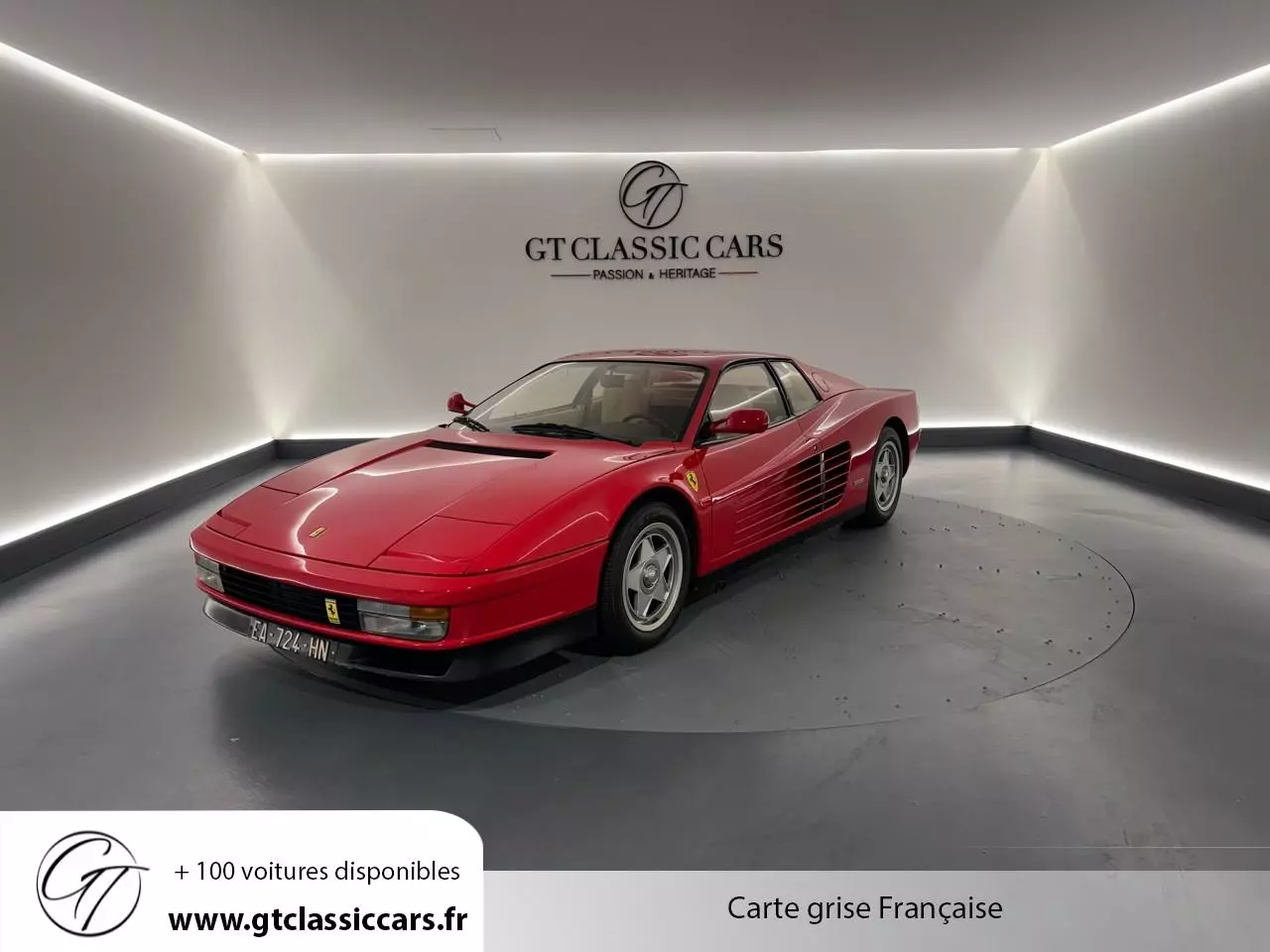 Vente occasion FERRARI FERRARI TESTAROSSA 5.0 V12 380 - Prix : 169900