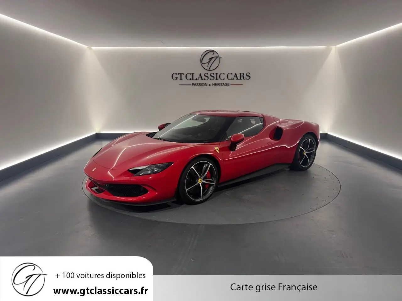 Vente occasion FERRARI 296 GTB 3.0 TURBO V6 HYBRIDE 830 CH - Prix : 264900