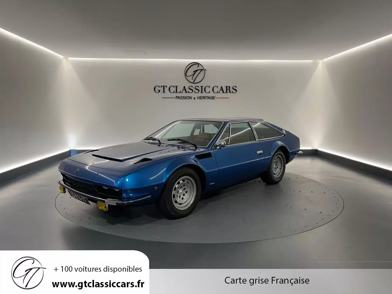Vente occasion LAMBORGHINI Jarama 400 GTS - Prix : 149900
