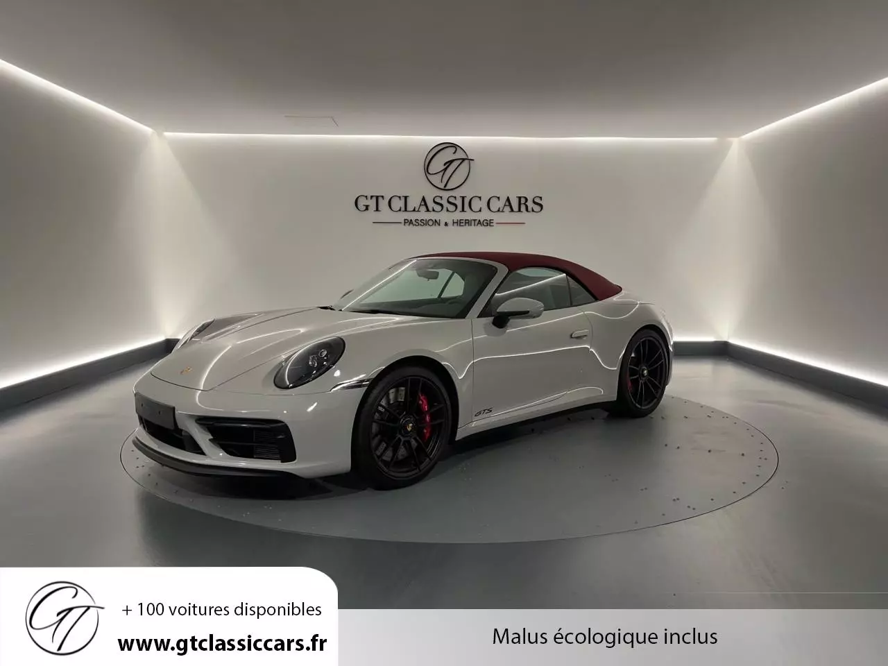 Vente occasion PORSCHE 911 Carrera Cabriolet 3.0i 480 PDK GTS - Prix : 219900