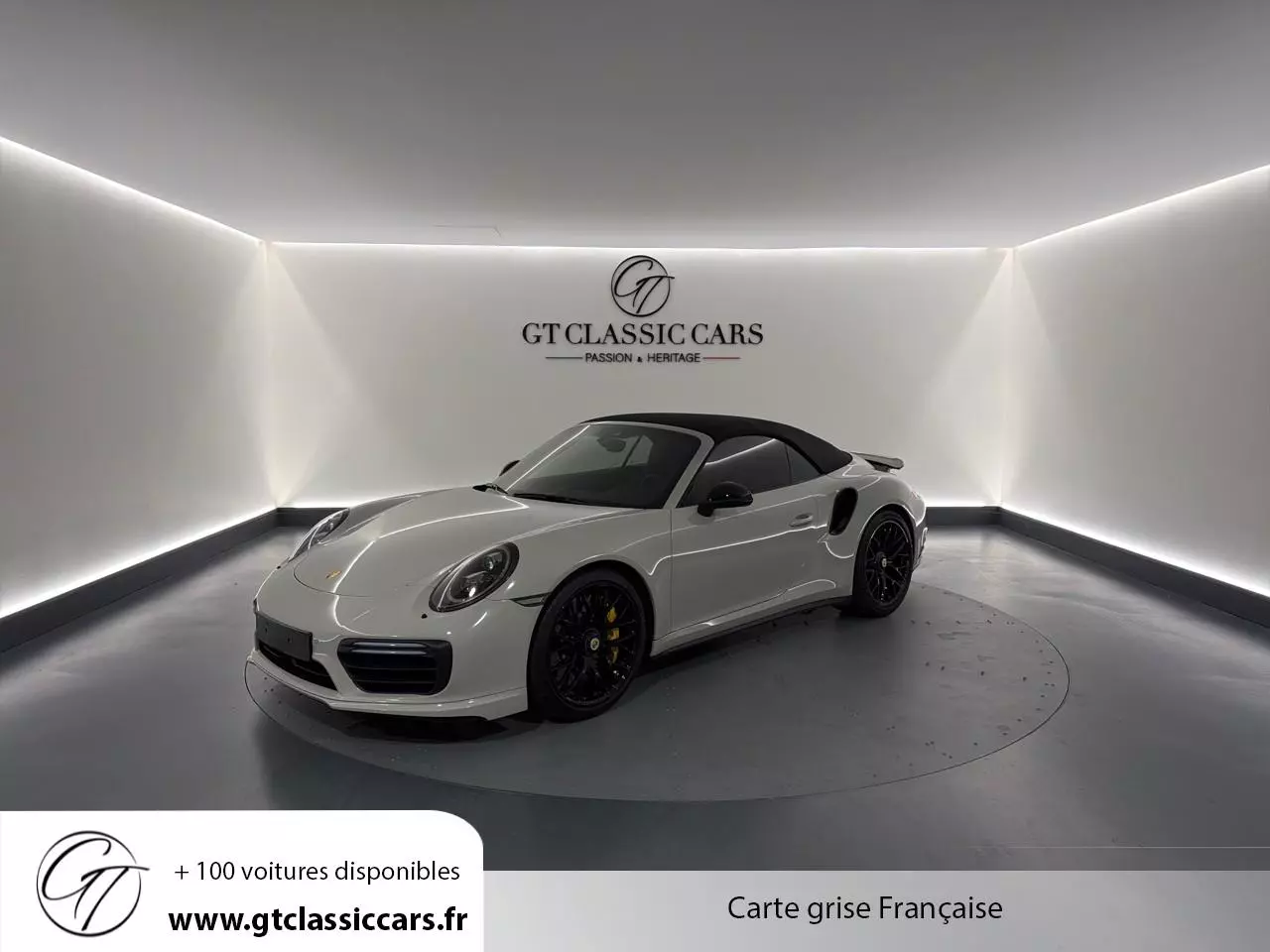 Vente occasion PORSCHE 911 Cabriolet 3.8i 580 BV PDK TYPE 991 CABRIOLET Turbo S PHASE 2 - Prix : 148900