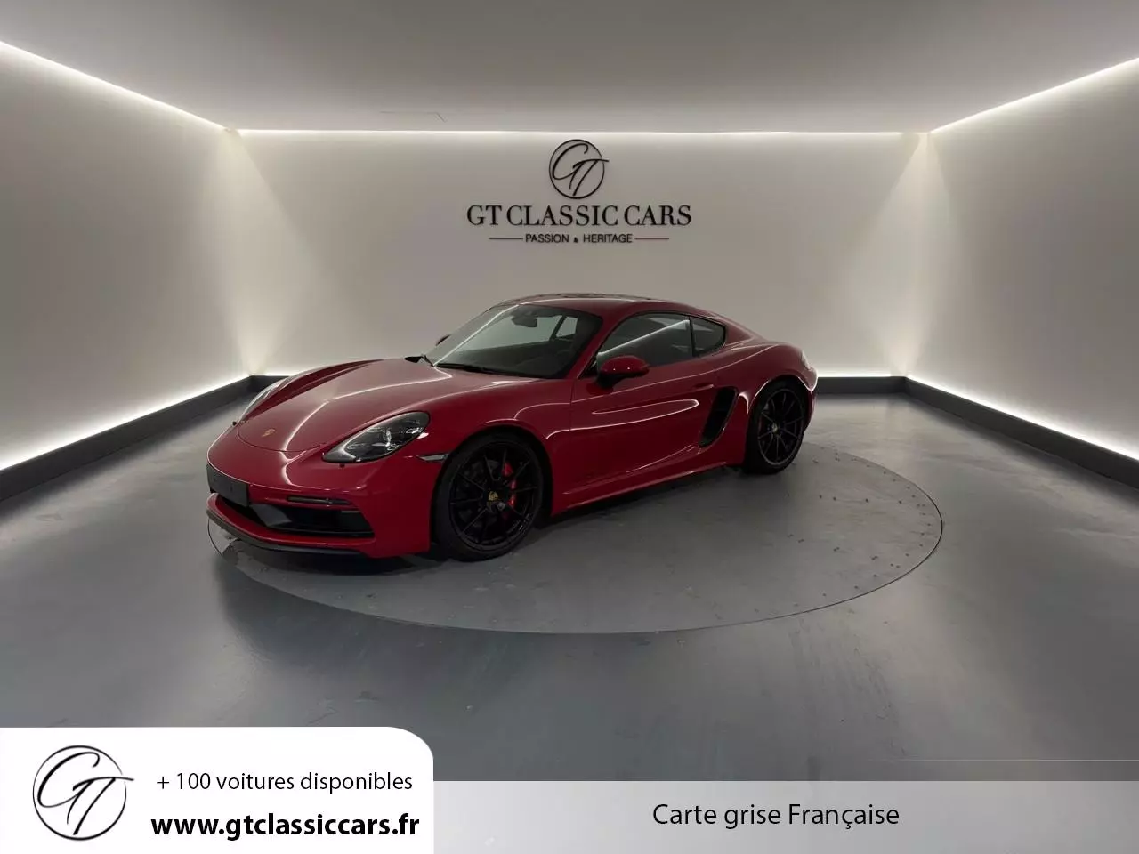 Vente occasion PORSCHE 718 CAYMAN GTS 4.0i 400 ch - Prix : 104900