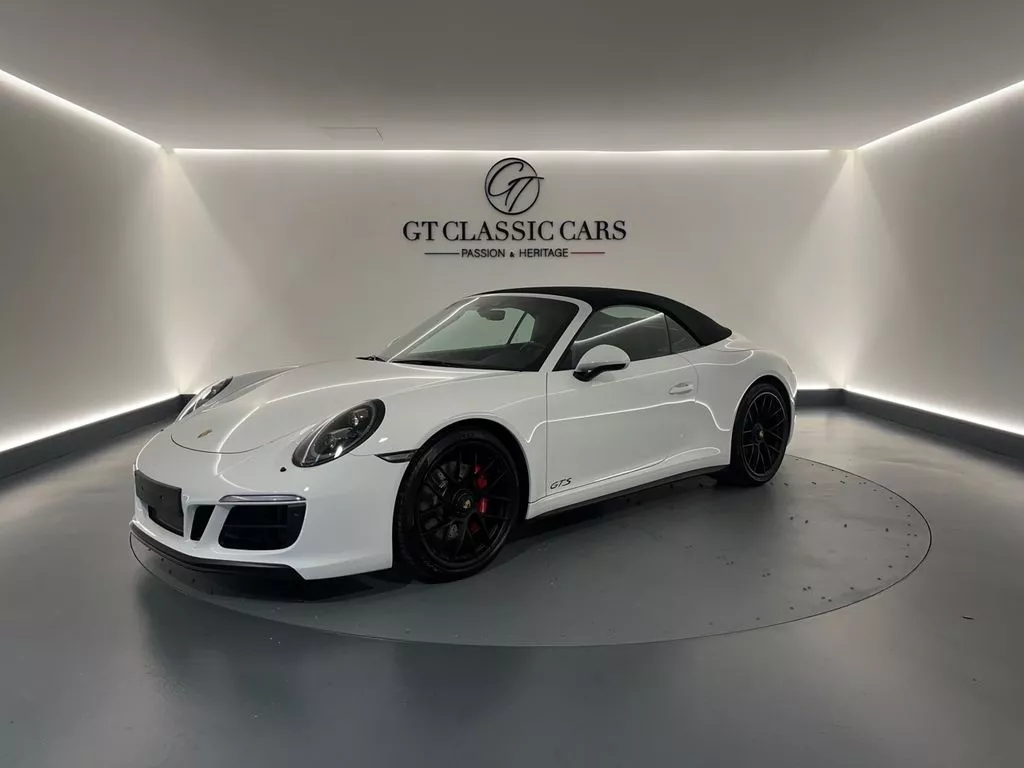 Vente occasion PORSCHE 991 2 CABRIOLET 3.0 450 CARRERA 4 GTS - Prix : 139900€ - GT CLASSIC Cars Tassin-la-Demi-Lune