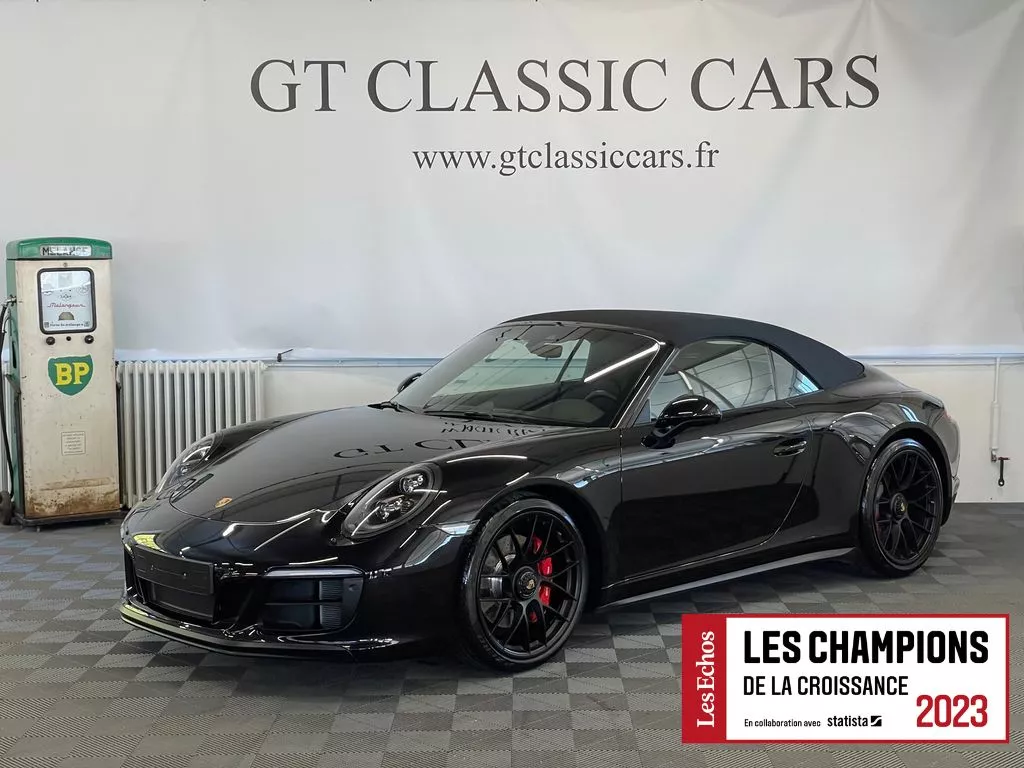 Vente occasion PORSCHE 991 2 CABRIOLET 3.0 450 CARRERA 4 GTS - Prix : 159900€ - GT CLASSIC Cars Bueil