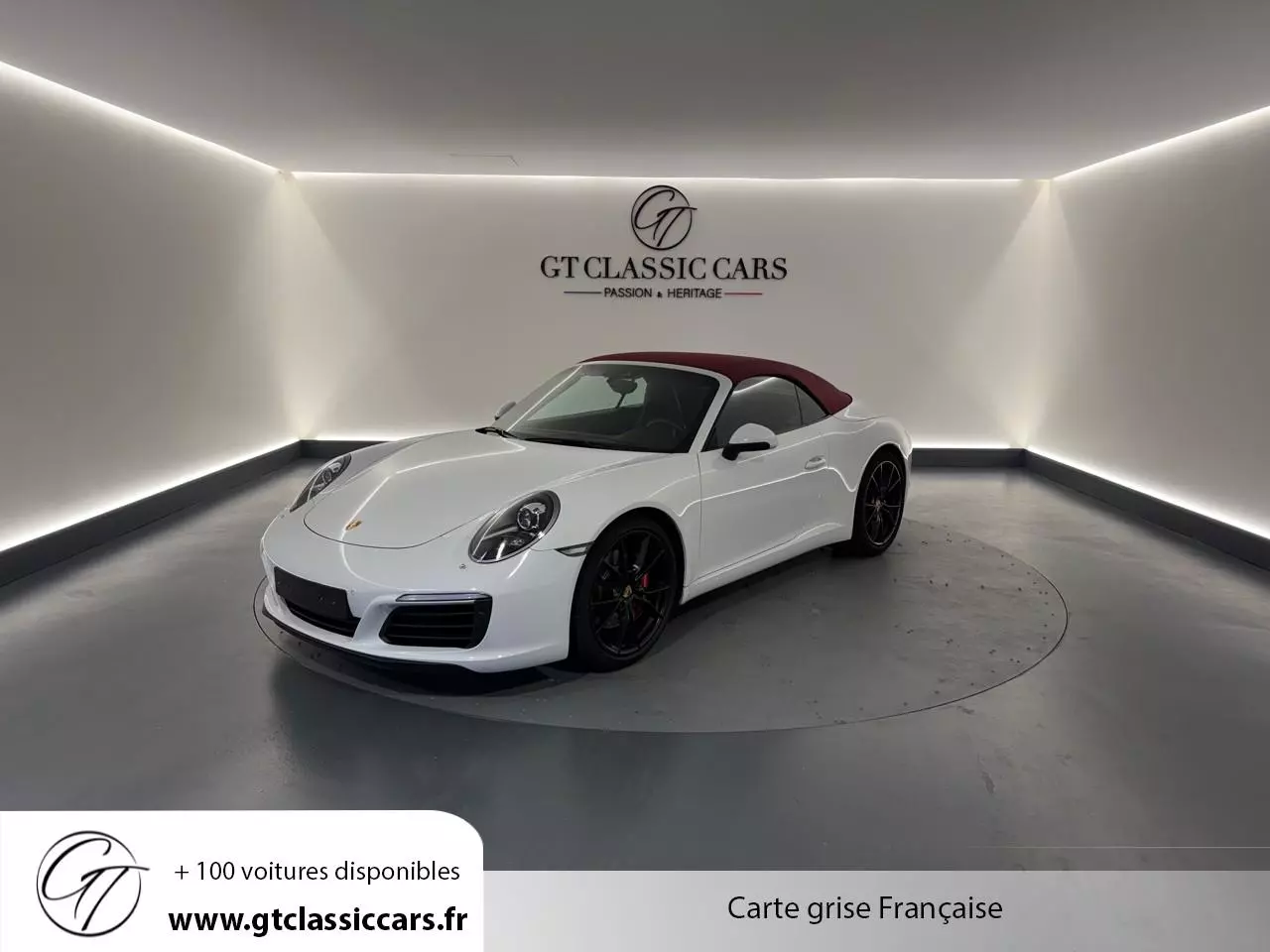 Vente occasion PORSCHE Carrera S Cabriolet 3.0i 420 - Prix : 117900