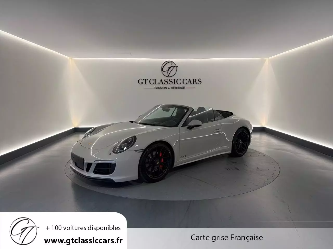 Vente occasion PORSCHE 991.2 CABRIOLET 3.0 450 CARRERA GTS - Prix : 119900