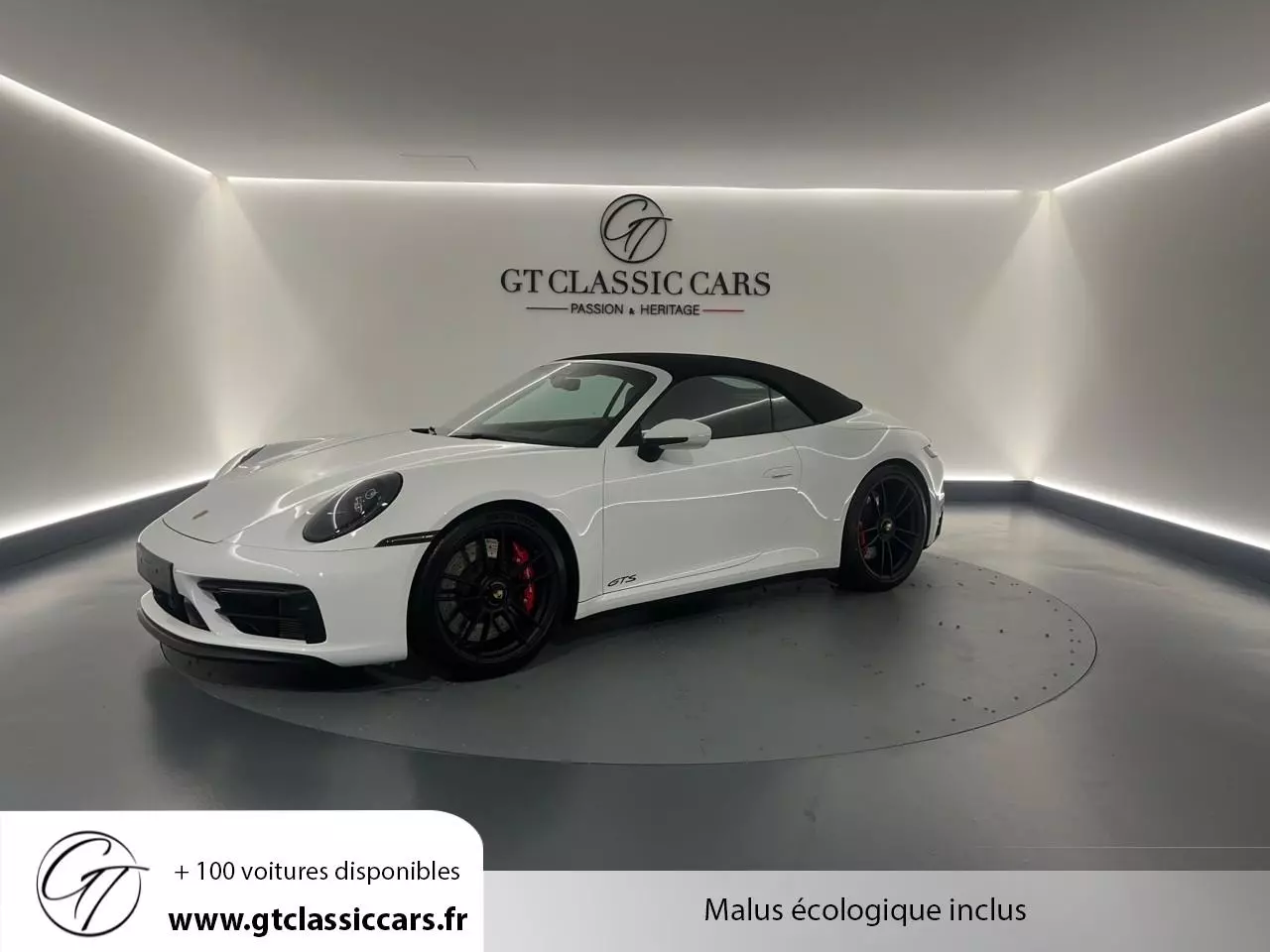 Vente occasion PORSCHE 911 CARRERA CABRIOLET 992 911 Carrera 4 Cabriolet 3.0i 480 PDK GTS - Prix : 209900