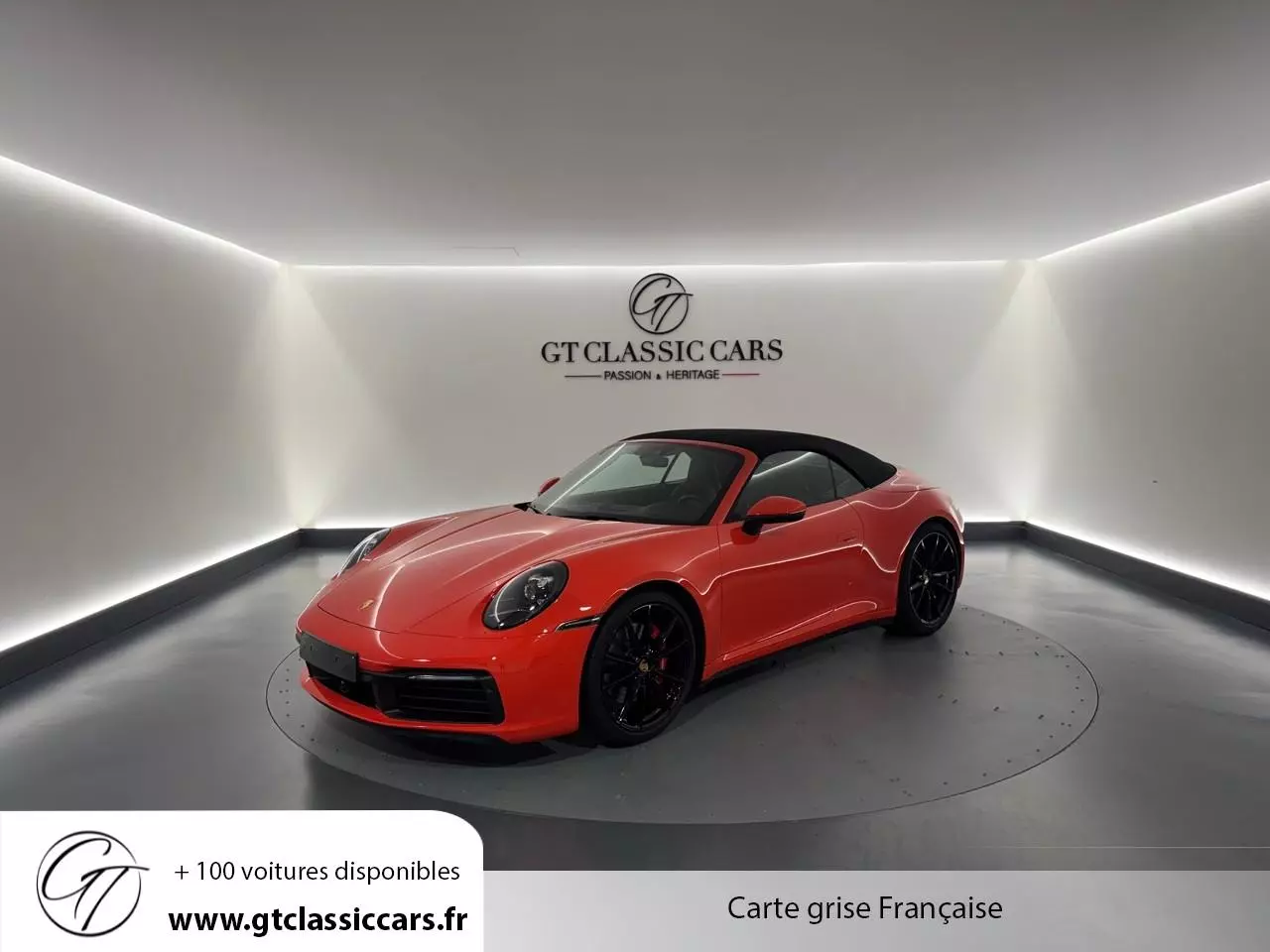 Vente occasion PORSCHE 992 CABRIOLET 3.0 450 CARRERA 4S - Prix : 149900