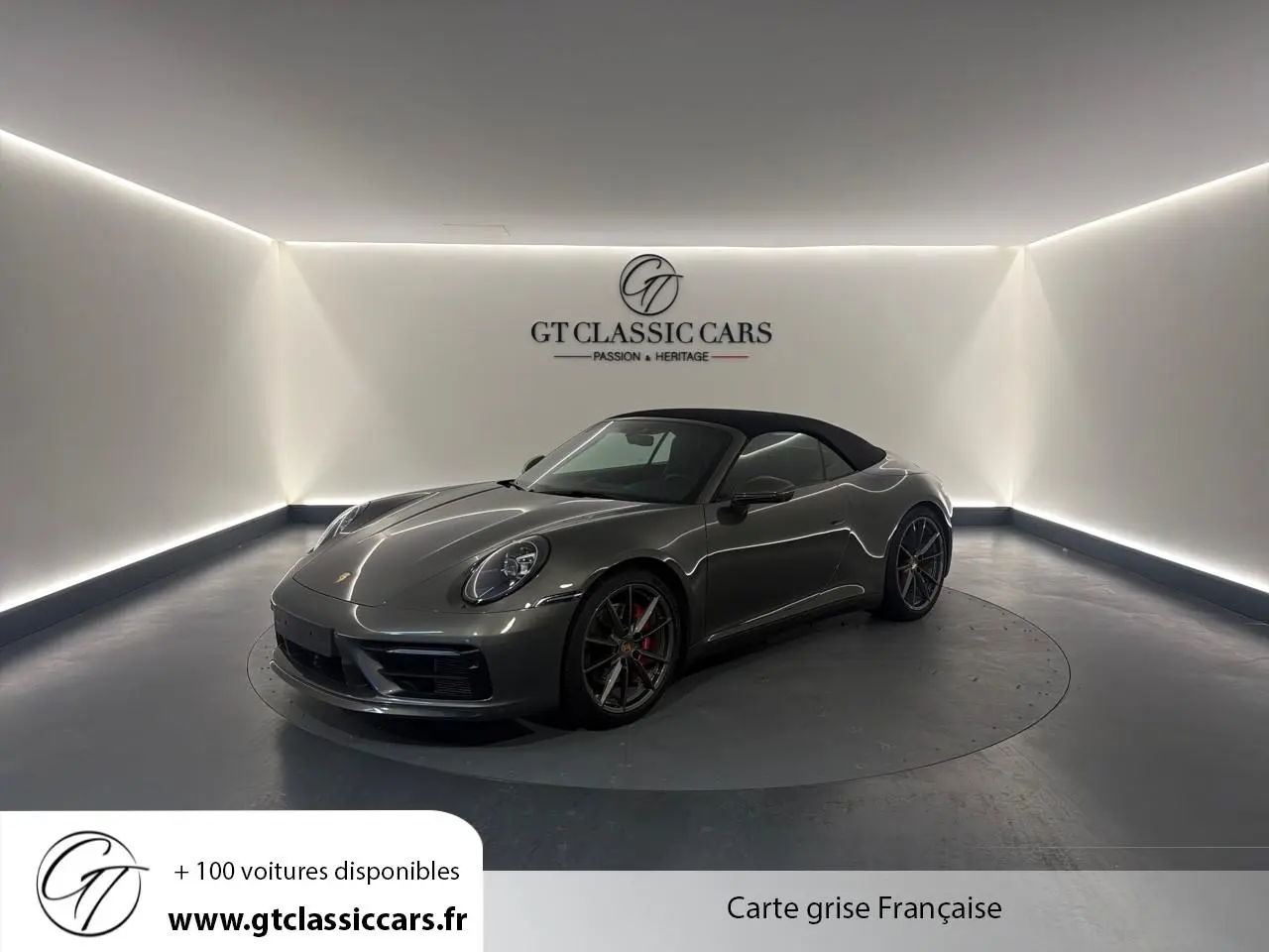 Vente occasion PORSCHE 992 CABRIOLET 3.0 450 CARRERA 4S - Prix : 159900