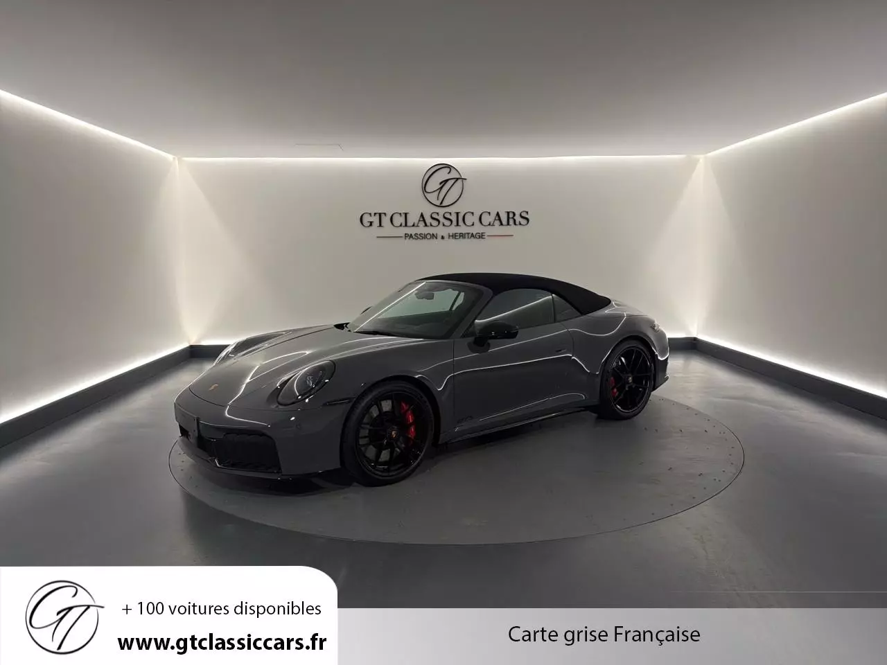 Vente occasion PORSCHE 992 CABRIOLET 3.0 541 CARRERA GTS - Prix : 269900