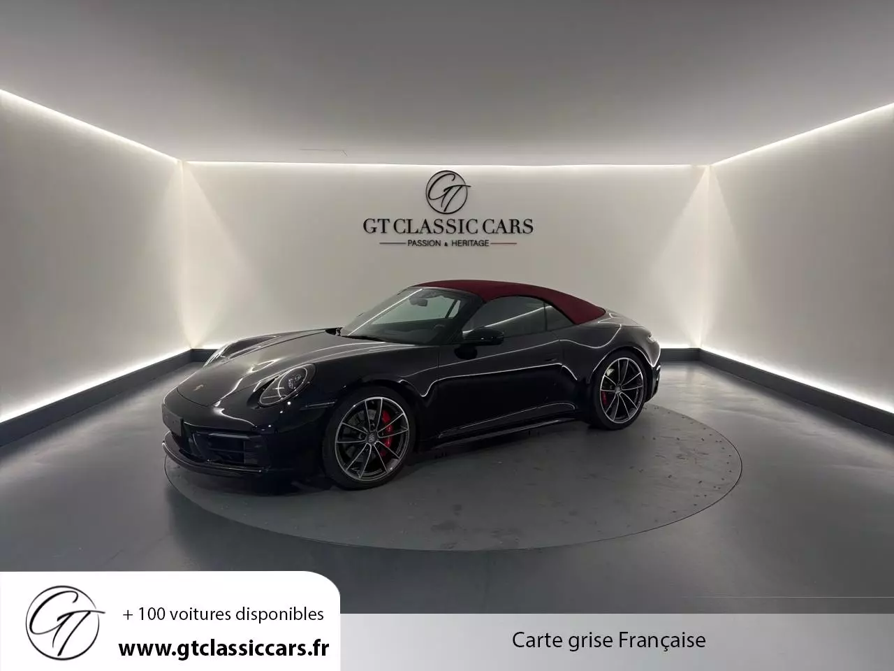 Vente occasion PORSCHE 992 CABRIOLET 3.0 450 CARRERA S - Prix : 154900