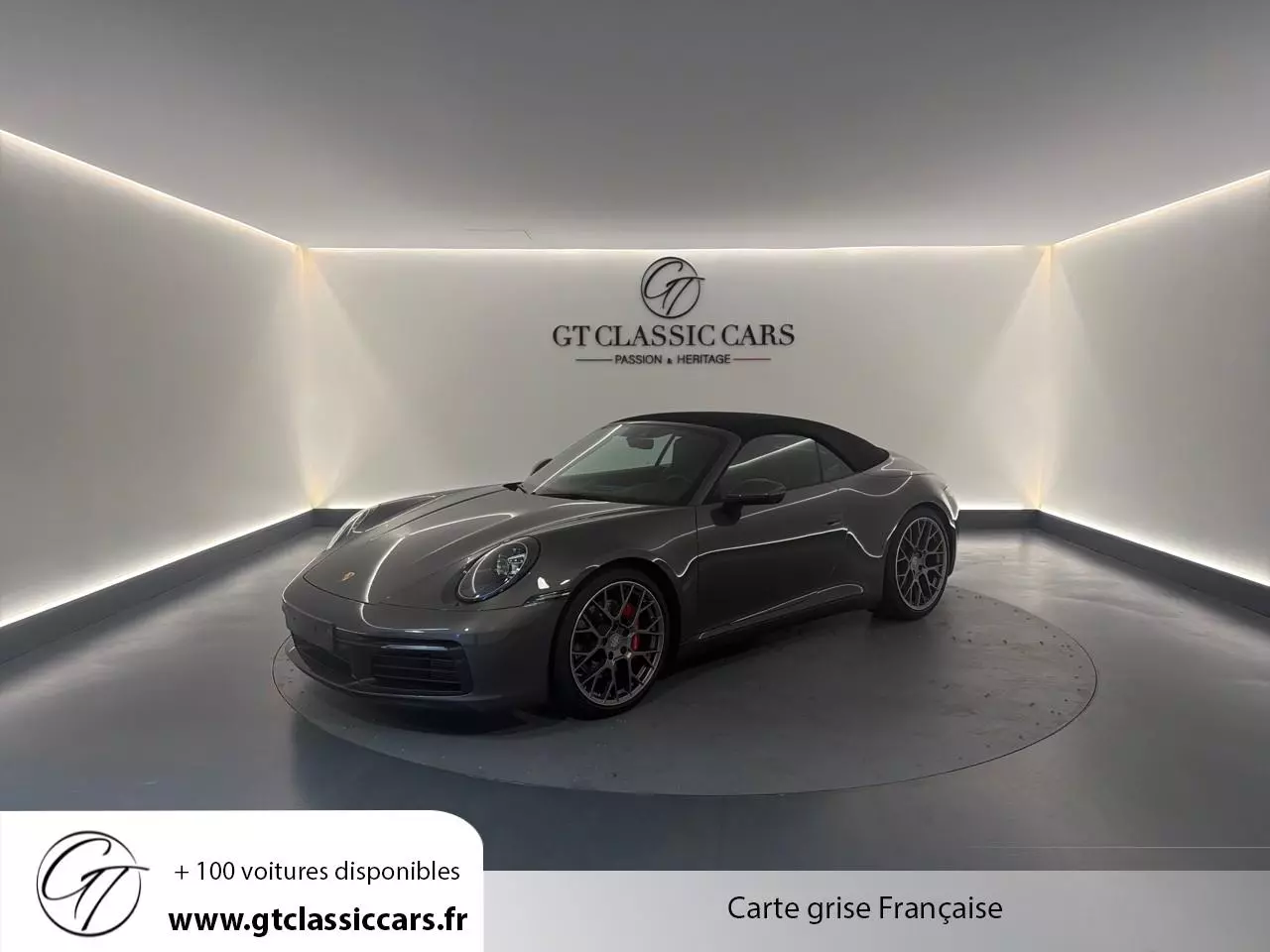 Vente occasion PORSCHE 992 CABRIOLET 3.0 450 CARRERA S - Prix : 159900
