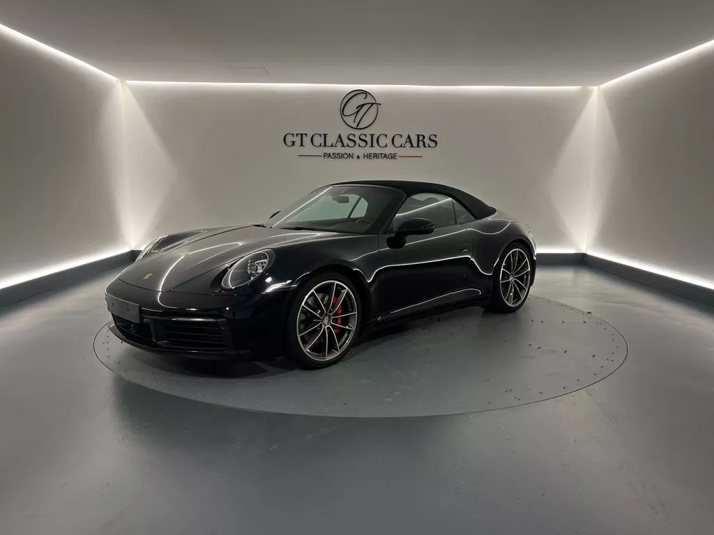 Vente occasion PORSCHE 992 CABRIOLET 3.0 450 CARRERA 4S - Prix : 169900€ - GT CLASSIC Cars Tassin-la-Demi-Lune