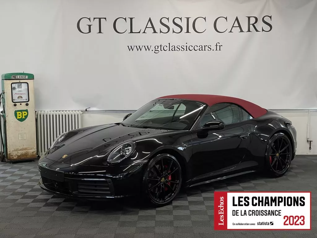 Vente occasion PORSCHE 992 CABRIOLET 3.0 450 CARRERA 4S - Prix : 201900€ - GT CLASSIC Cars Bueil