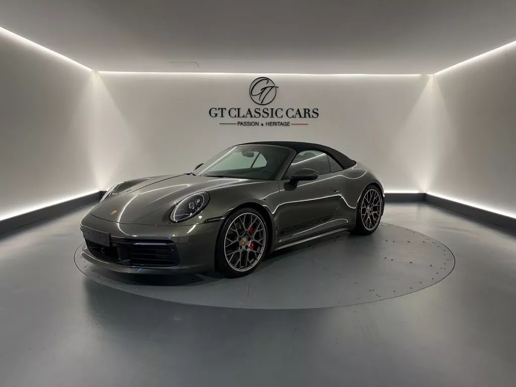 Vente occasion PORSCHE 992 CABRIOLET 3.0 450 CARRERA 4S - Prix : 179900€ - GT CLASSIC Cars Bueil