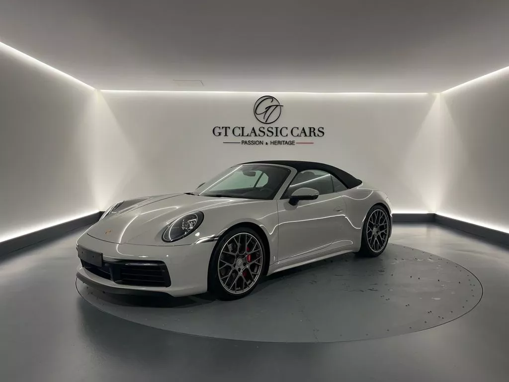 Vente occasion PORSCHE 992 CABRIOLET 3.0 450 CARRERA 4S - Prix : 187900€ - GT CLASSIC Cars Bueil