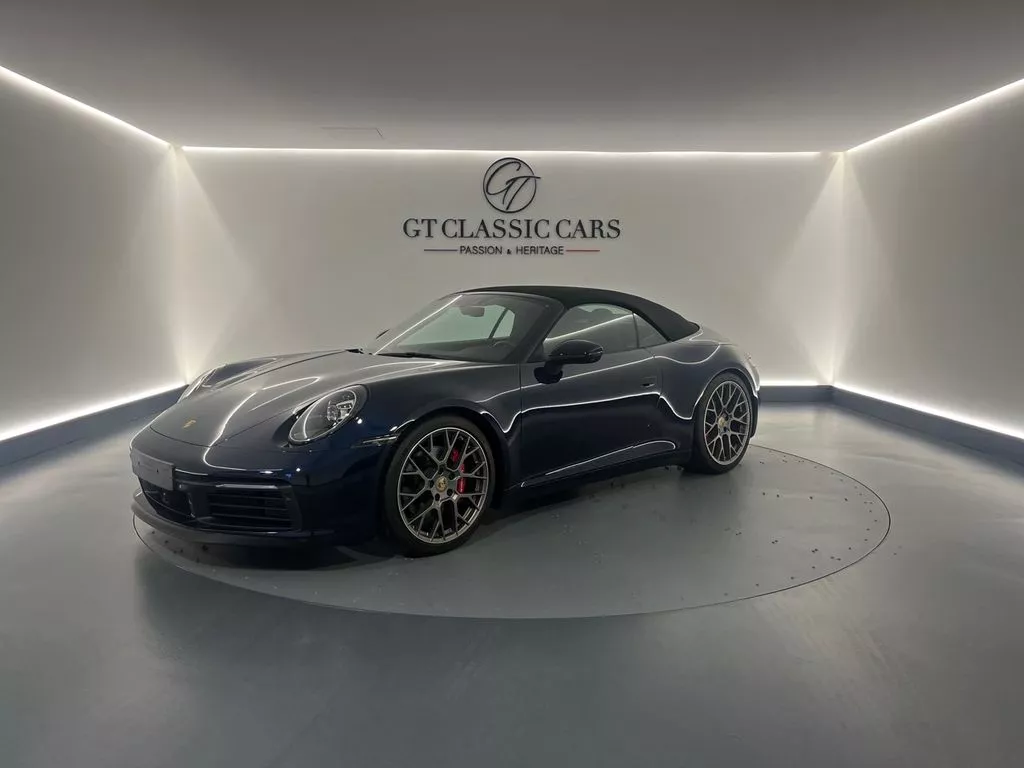 Vente occasion PORSCHE 992 CABRIOLET 3.0 450 CARRERA 4S - Prix : 201900€ - GT CLASSIC Cars Bueil