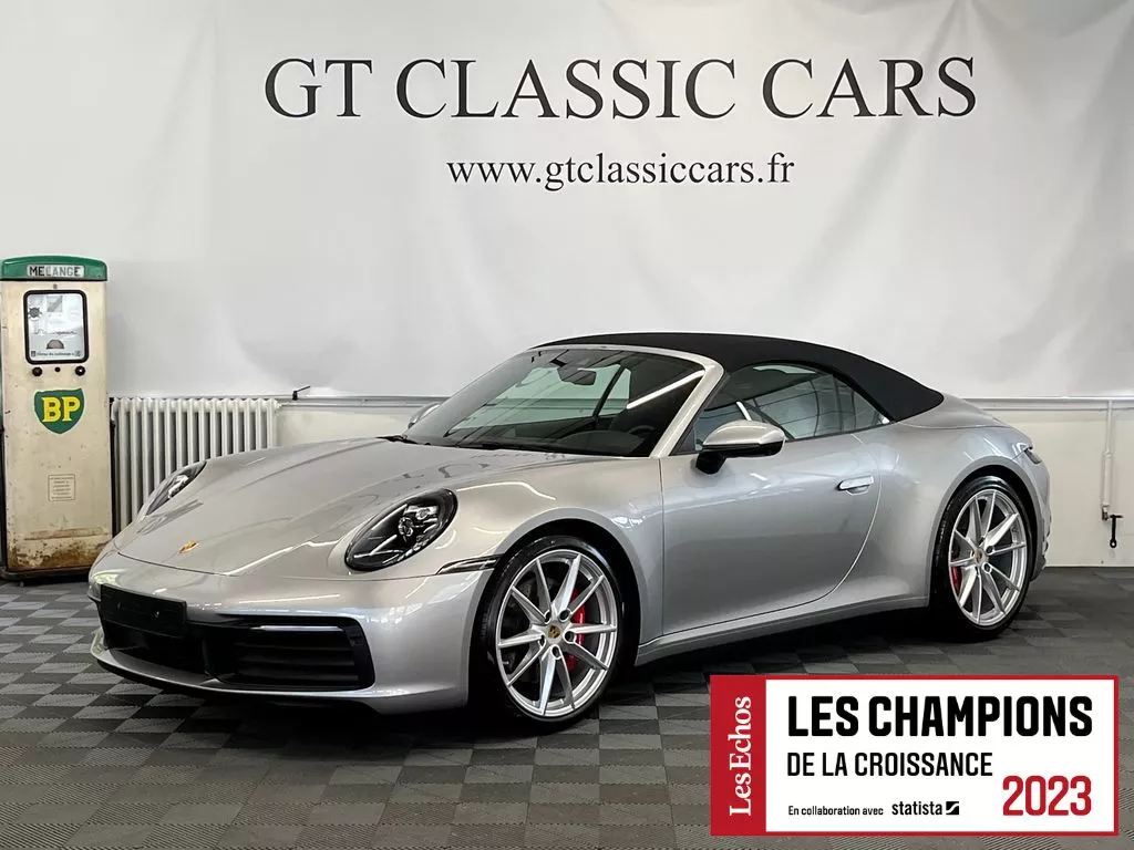 Vente occasion PORSCHE 992 CABRIOLET 3.0 450 CARRERA S - Prix : 184900€ - GT CLASSIC Cars Tassin-la-Demi-Lune