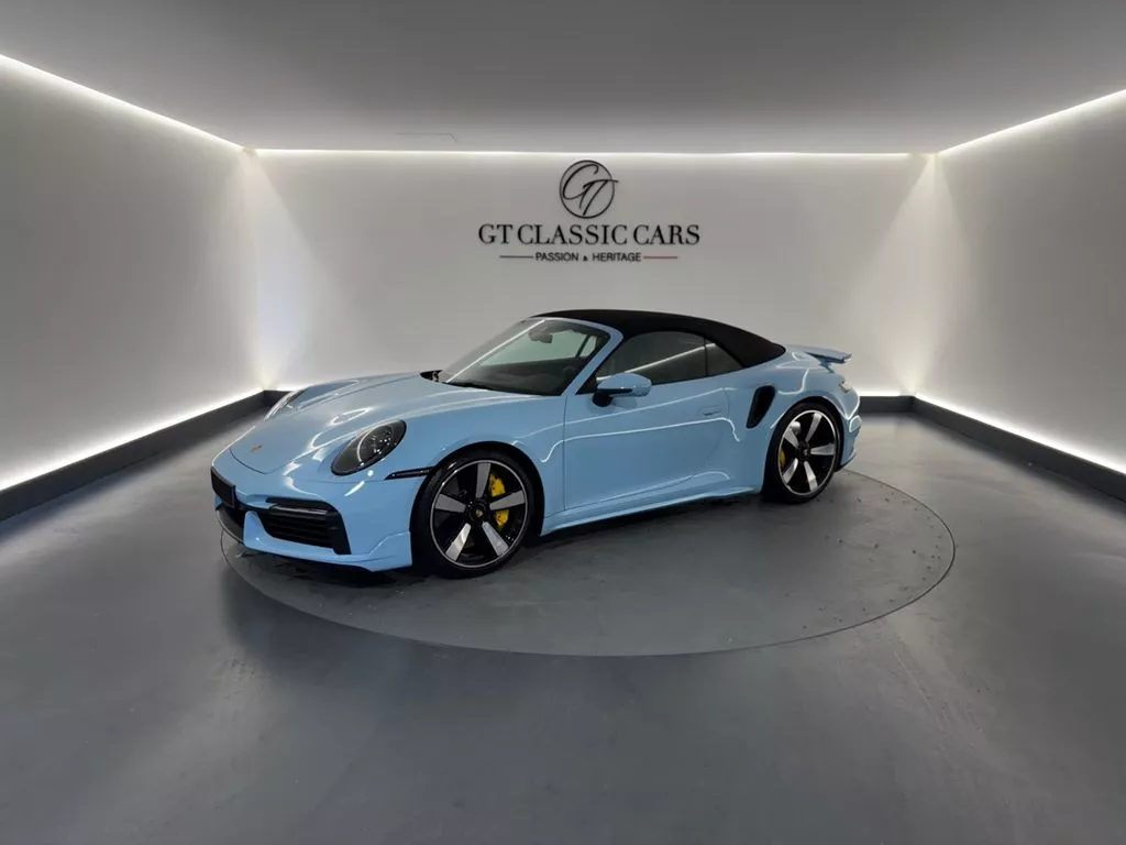 Vente occasion PORSCHE 992 CABRIOLET 3.8 650 TURBO S - Prix : 299900€ - GT CLASSIC Cars Bueil