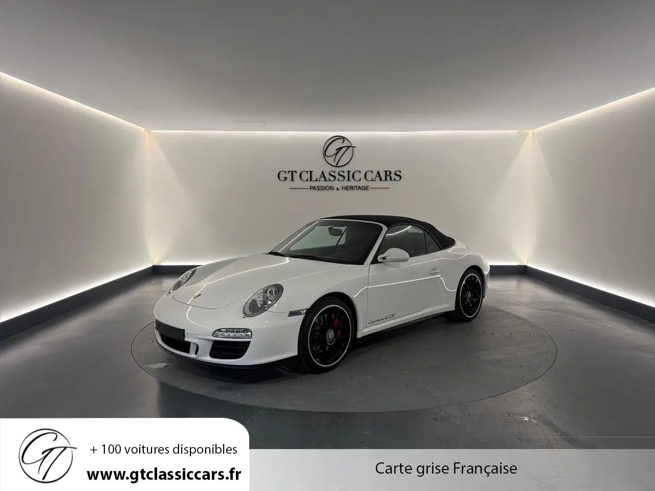 Vente occasion PORSCHE 997.2 CABRIOLET 3.8 408 CARRERA GTS - Prix : 119900